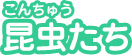 昆虫たち